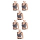 thumbnail image 1 of Guardurnaity 3 pack/lot Support Bra - Transpirable para máxima comodidad Cómodo Nylon Seamless Bras Top Fitness Sports Bra gris M gris METRO 2Conjunto, 1 of 6