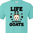 thumbnail image 4 of Inktastic Life is Better with Goats T-Shirt, 4 of 5