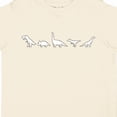 thumbnail image 4 of Inktastic Cute Dinosaur Outline Illustration Boys or Girls Toddler T-Shirt, 4 of 5