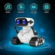 thumbnail image 2 of Robot Toys, Rechargeable Kids RC Robots Remote Control Toy with LED Eyes & Music WHITE, 2 of 5