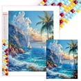thumbnail image 1 of 5D DIY Con Cuentas Cuadradas Del Arte Artesanal 45x55cm, 1 of 9