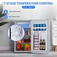 thumbnail image 4 of Bingirl Réfrigérateur Compact à Porte Simple de 3,2 Pi3 avec Congélateur, Mini-Frigo, 4 of 7