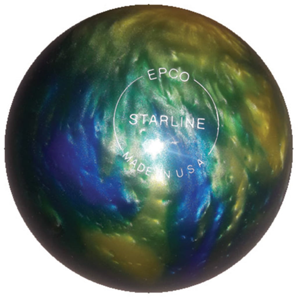 Topaz Blue Pearl 4 Balls EPCO Candlepin Bowling Ball Starline 