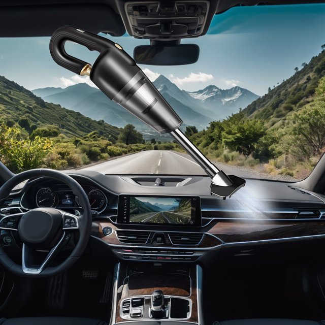 Aidoshy Aspirateur Sans Fil pour Intérieur de Voiture Nettoyage Aspirateur Sans Fil pour Voiture Aspirateur à Main Humide et Sec Haute Puissance et Compact