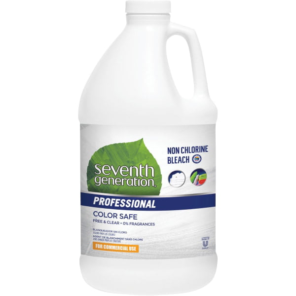 Seventh Generation® Professional Free & Clear Non-Chlorine Bleach, 64 Oz,  Carton Of 6 Bottles