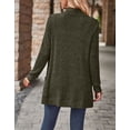thumbnail image 2 of Lightweight and Cardigan for Women Solid Color Open Front Loose Fit Cardigans Soft Women Coat With Pokets Cogild, 2 of 6