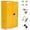 45 Gal, variant on 30-Gallon Flammable Safety Cabinet, 44" Tall Industrial Flammable Liquid Storage Cabinet with 2 Adjustable Shelves, Manual Close Doors, Galvanized Steel Construction, OSHA & NFPA Compliant