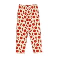 thumbnail image 4 of Xecao Tomatoes And Chili Women's Straight Lounge Pajama Pants: The Epitome of Relaxed Sleepwear, 4 of 9