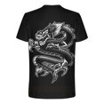 thumbnail image 5 of Qertyioot T-shirt à Manches Courtes Imprimé pour Hommes, Col Rond, Mode Décontractée, 5 of 5