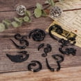 thumbnail image 4 of Pendientes Gótica, 9 Unids/Set Pendientes Acrílicos Estilo Punk Pendientes para Hombre Pendientes Gótica para Mujer Juego de Pendientes Vintage Punk Gótico Pendientes, 4 of 7