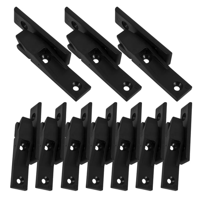 10 Sets Roman Buckle Joint Fixation Furniture Panel Joint Brackets Plastic Assembly Bracket Sectional Attachment Wall Panel Hardware For Panel Bracket