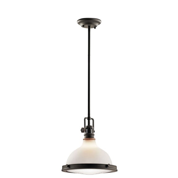 Kichler 43765OZ Hatteras Bay 11.5" Pendant in Olde Bronze