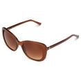 thumbnail image 2 of M aMerica Womens Fashion Oversized Sunglasses, Plastic Sydney Brown, 54-20-140, MUSYDSBWN0054. 1 Pair, 2 of 11