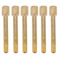 thumbnail image 1 of VERDANVERSE 6Ud Tornillos De Para Tremolo De Guitarra Eléctrica En Cobre Dorado Para Reemplazo, 1 of 7