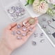 thumbnail image 4 of 32 colgantes góticos de 16 estilos, con forma de corazón de cristal, aretes de aleación de cristal y diamantes de imitación., 4 of 5