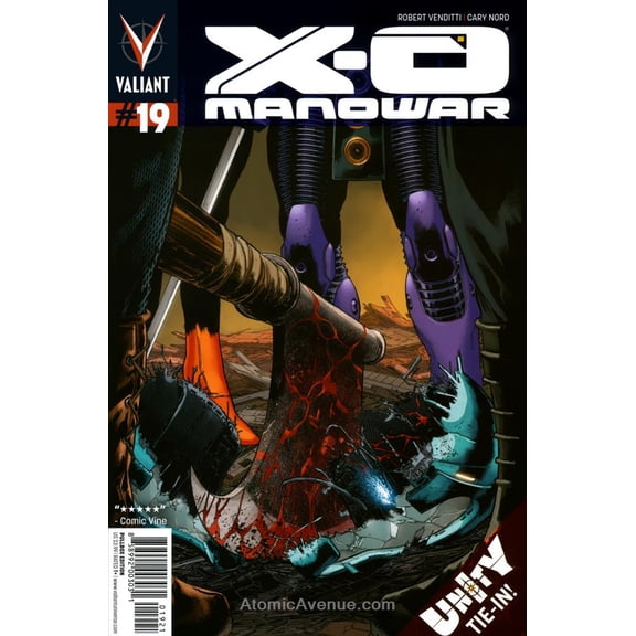 X-O Manowar (3rd Series) #19A VF ; Valiant Comic Book