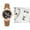 Brun, variante sur Montre pour Femmes Mode Montre de Personnalité Montre Numérique à Bracelet