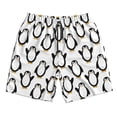 thumbnail image 5 of Goofa Lovely Penguin Printed Mens Swim Trunks Summer Quick Dry Short Beach Swimwear Bathing Suits-, 5 of 9