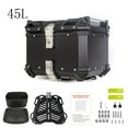 thumbnail image 2 of Garvee Motorcycle top case, 45-liter motorcycle tail box, waterproof aluminum alloy motorcycle case, motorcycle top case with unique security lock, 2 of 7
