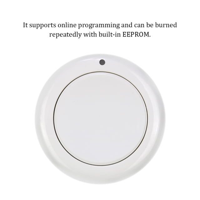 Copy Controller Portable Battery Powered Self-adhesive Universal Door Replacing Round 3V Garage Door Light Furniture Copier Remote Control