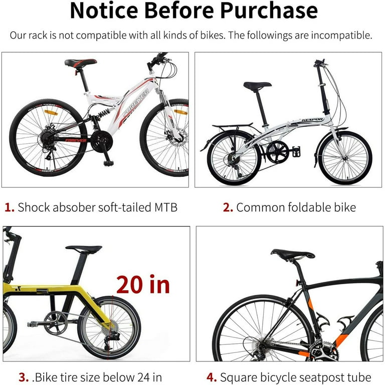Bike cargo hotsell rack parts