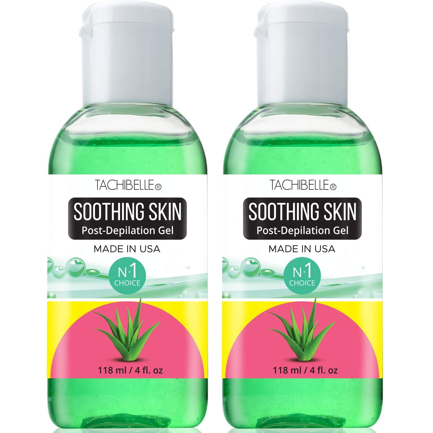 Tachibelle Soothing with Aloe Vera Gel Soothe Post Depilation Moisturize and Protect Sensitive