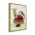 thumbnail image 2 of Trademark Fine Art 'Seasons Greetings Santa & Present' Canvas Art by Beverly Johnston, 2 of 3