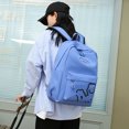 thumbnail image 2 of Mochila estampada para mochila de estudiante, mochila escolar con fiambrera (azul) Ndcxsfigh Para Estrenar, 2 of 5