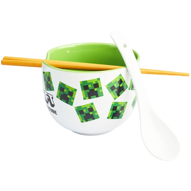 Juego de cuencos para ramen Get Trend Minecraft 590 ml