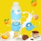 thumbnail image 4 of Taza agitadora de 300ml, botella agitadora eléctrica automática para mezclar jugo de leche y café (azul), 4 of 8