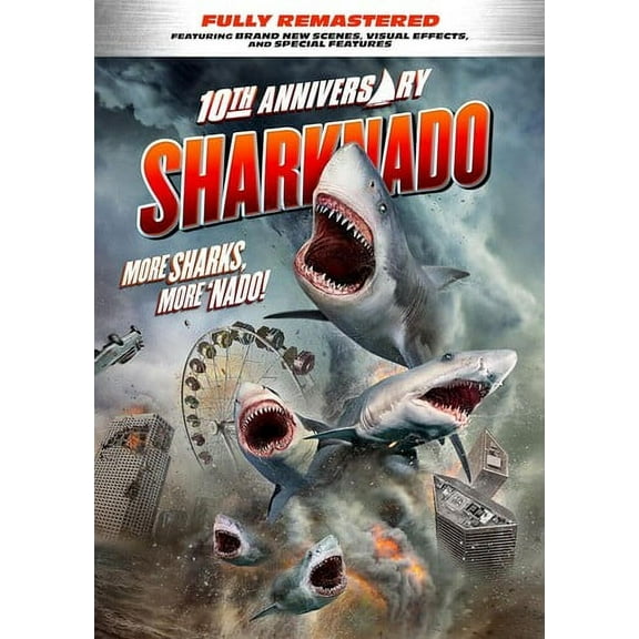 Sharknado (10th Anniversary) (DVD), Greenfield Media, Action & Adventure