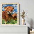 thumbnail image 2 of Kit Punto Cruz Con Vaca Hilo Algodón Ecológico Bordado 11CT 40x50cm, 2 of 9