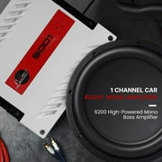 Lanzar 5000.1 5000W 1 Ohm Channel Amplifier