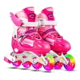 thumbnail image 2 of Patins en Ligne Réglables avec Roues Lumineuses pour Enfants et Adultes Intérieur Extérieur Patins en Ligne de Mise en Forme, 2 of 6
