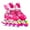 Pink, variant on Riousery Adjustable Inline Skates with Light Up Wheels for Kids and Adults Indoor Outdoor Fitness Recreational Roller Skates for Boys Girls Men Women, Pink, Size Small (13.6 in / 34.5 cm)