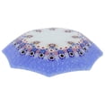 thumbnail image 5 of GlassOfVenice Murano Millefiori Octagonal Plate - Periwinkle, 5 of 8