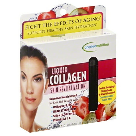 Applied Nutrition Strawberry & Kiwi Flavored Concentrated Drink Mix, 3.35 fl oz, 10 count