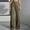 Green womens pants 13, variant on Dress Pants for Women Tailored Straight Leg High Wasit Professional Casual Office Full Length Work Pants