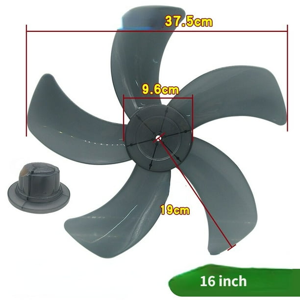 1PC 16 inch plastic electric fan blade for Desk fan/wall fan/floor fan