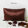 thumbnail image 2 of Luxury Pure Mulberry Silk Pillowcase 32 Momme Drape Collection Neutrals, 2 of 8