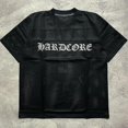 thumbnail image 3 of Camisetas de malla transpirable para hombres y mujeres, de manga corta, Y2K, de verano, modernas, deportivas, holgadas, para fitness, ropa informal para correr, 3 of 5