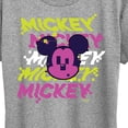 thumbnail image 3 of Disney - Mickey Stacked - Women's Short Sleeve Graphic T-Shirt, 3 of 5
