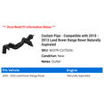 thumbnail image 2 of Coolant Line - Compatible with 2010 - 2013 Land Rover Range Rover Naturally Aspirated 2011 2012, 2 of 2