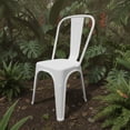 thumbnail image 2 of Silla de Comedor de Plastico Blanca Reforzada Ligeras Pack de 4 Sillas Bonie, 2 of 9