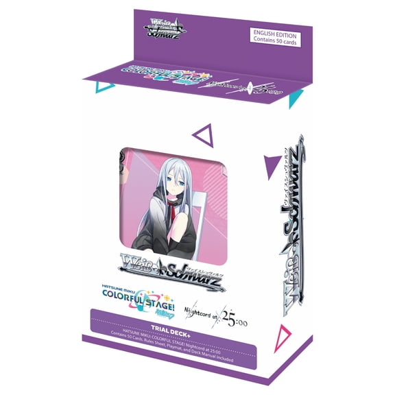 Collectible Weiss Schwarz Trial Deck+ HATSUNE MIKU - COLORFUL STAGE! Nightcord at 25:00
