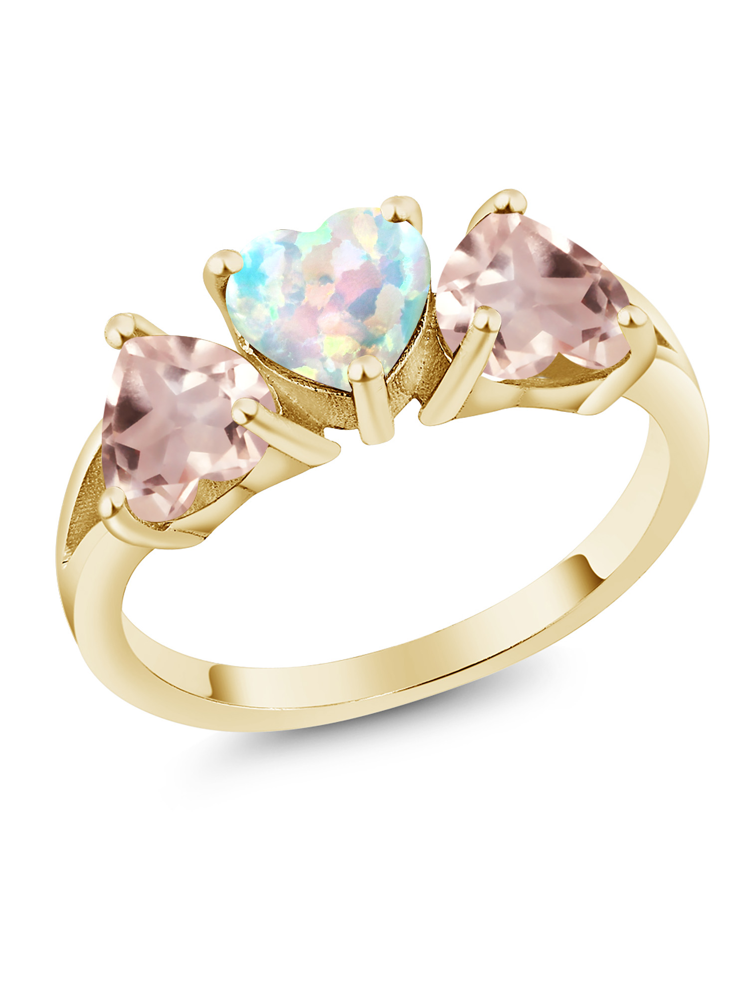 Gem Stone King 2.15 Ct White Simulated 