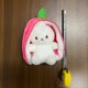 thumbnail image 5 of 25cm Cosplay Strawberry Carrot Rabbit Plush Toy Stuffed Creative Bag into Fruit Transform Baby Cuddly Bunny Plushie Doll For Kid, 5 of 5