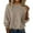 Z1-Khaki, variant on Womens Jumper Comdrip Womens Fall Long Sleeve Solid Color Sweaters Casual Outfits Puff Sleeve Knitted Pullover Jumper Tops Women Sweater Blue L