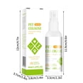 thumbnail image 3 of Dog And Cat Spray, Conditioning & Odor,Dog Odor Remover Perfume,cat Odor Remover Perfume For All Coat Types, 50ml/1.69 OZ, 3 of 9
