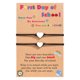 thumbnail image 5 of Love Bracelet Creative Glossy Jewelry Regalos para niñas Hecho a mano Make A Wish Card FLhrweasw Nuevo, 5 of 7